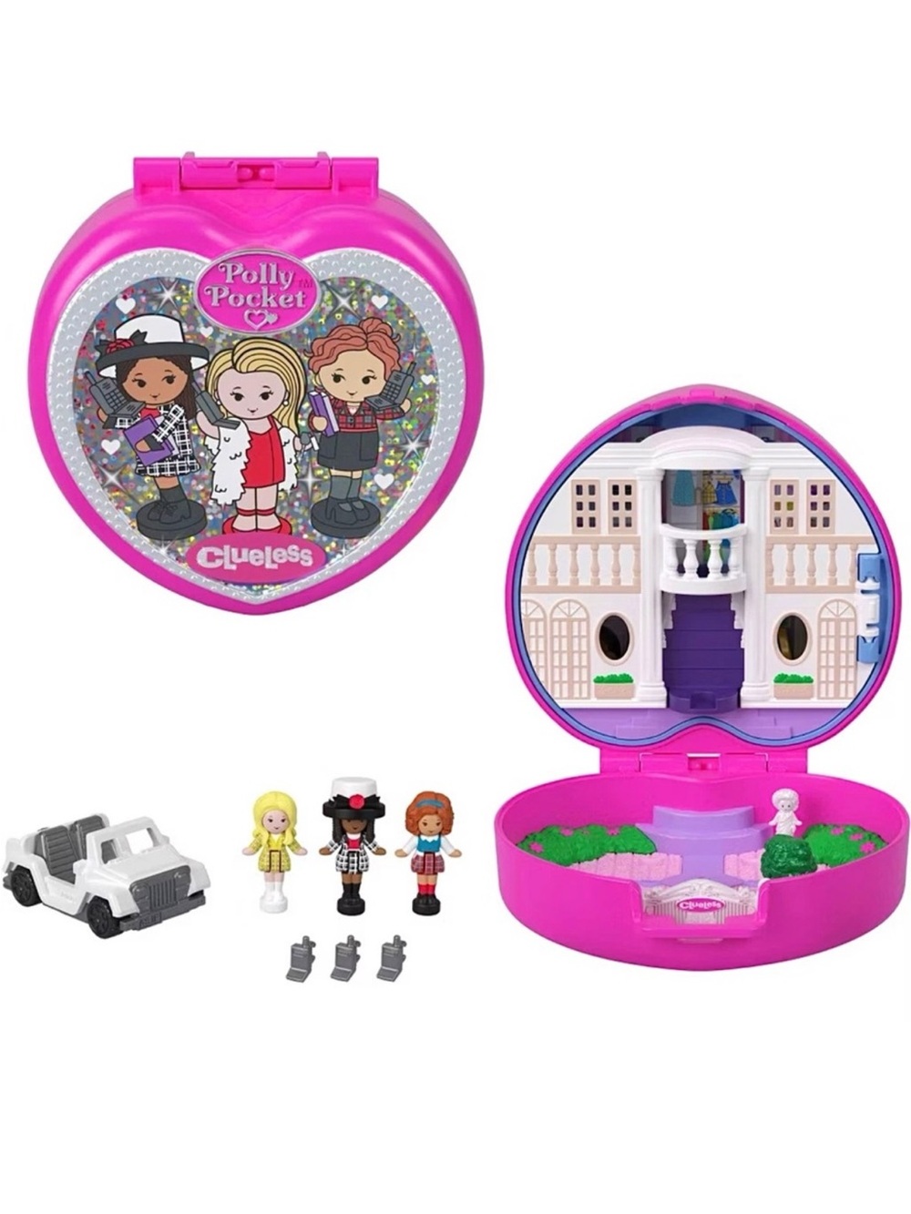 Polly Pocket Clueless Movie Collector Playset Mini Dolls